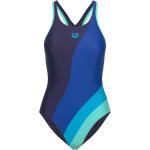 Women's Arena Waves Profile Swimsuit Swim Pro Back Sport Swimsuits Navy Arena