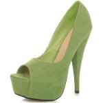 Naisten Vihreät Koon 36 Slip on -malliset Korkeakorkoiset sandaalit 