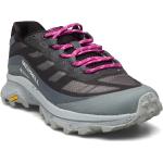 Women's Moab Speed Gtx - Monument Sport Sport Shoes Outdoor-hiking Shoes Grey Merrell