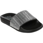 Naisten Mustat Tekokuituiset Koon 37 Kevyet Skechers Korkeakorkoiset sandaalit alle 3cm koroilla 