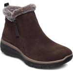 Womens Relaxed Fit Easy Going - Water Repellent Brown Skechers