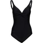 Womens Shaping Brigitte 1 Piece Sport Swimsuits Black Speedo