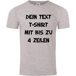 Women's T-shirt Printed with the Amazon T-shirt Designer Design Your Own T-shirt. T-shirt print. T-shirt with text of choice. T-shirts are Oeko-Tex 100 certified. - gray, size: s