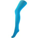 Women's Tights Microfiber with T-Band 70 DEN - neon turquoise, XXL