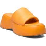 Naisten Oranssit Koon 40 Slip on -malliset Korkeakorkoiset sandaalit kesäkaudelle alennuksella 