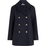 Wool Blend Prep Classic Peacoat Outerwear Coats Winter Coats Navy Tommy Hilfiger