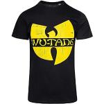 Wu-Tang Clan Distressed Logo schwarz T-Shirt (XXL)