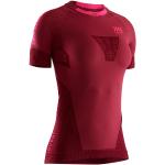 X-Bionic - Women's Invent 4.0 Running Shirt S/S - Juoksupaita Koko M - punainen
