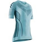 X-Bionic - Women's Twyce Race Shirt S/S - Juoksupaita Koko L - turkoosi