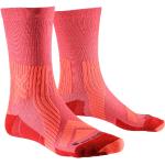 Naisten Punaiset Polyamidista valmistetut Koon S X-Socks Pyöräilysukat 