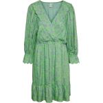 Yasstelli 3/4 Dress S. Lyhyt Mekko Green YAS