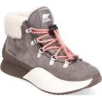 Youth Out N About Conquest Wp Sport Winter Boots Winter Boots W. Laces Grey Sorel