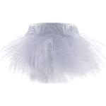 Yummy Bee Tu Tu Skirt Burlesque Plus Size 6 - 24 Tutu Fancy Dress (White, 14)