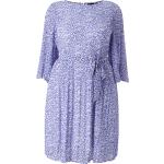 Naisten Violetit Sifonkiset Koon 4 XL Zizzi O -kaula-aukkoiset Plus-koon mekot kesäkaudelle 